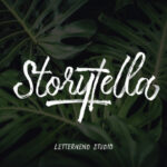 Storytella Font Poster 1