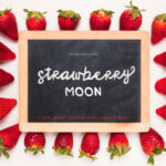Strawberry Moon Font Poster 1