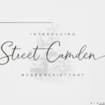 Street Camden Font Poster 1