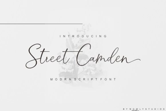 Street Camden Font Poster 1