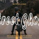 Street Ghost Font Poster 1