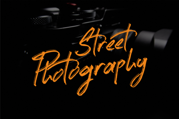 Street Photography Font Poster 1