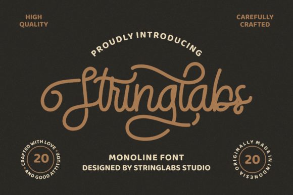 StringLabs Font Poster 1