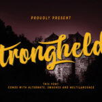 Strongheld Font Poster 1