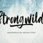 Strongwild Font Poster 1