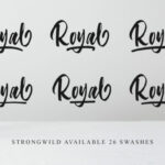 Strongwild Font Poster 5