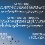 Style Font Poster 9