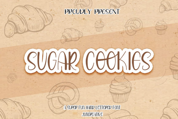 Sugar Cookies Font Poster 1