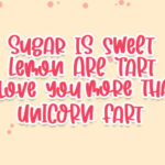 Sugar Dream Font Poster 2