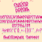 Sugar Dream Font Poster 6