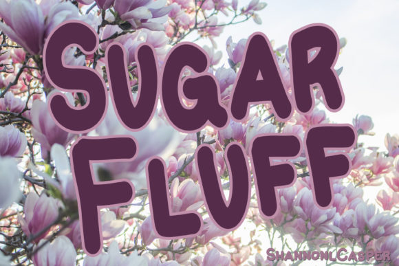 Sugar Fluff Font Poster 1