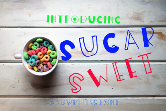 Sugar Sweet Font Poster 1