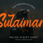 Sulaiman Font Poster 1