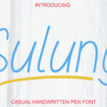 Sulung Font Poster 1