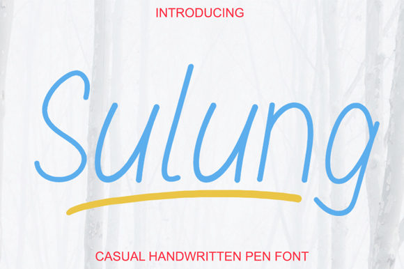 Sulung Font Poster 1