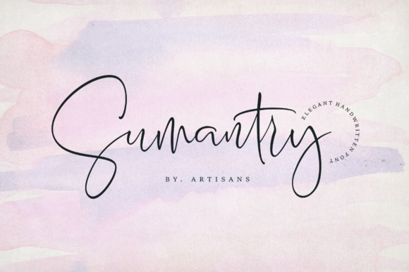 Sumantry Font Poster 1