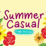 Summer Casual Font Poster 1