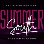Summer South Duo Font Poster 1