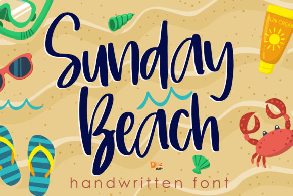 Sunday Beach Font Poster 1