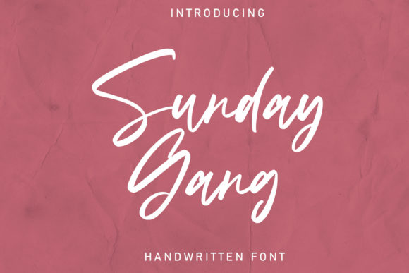 Sunday Gang Font