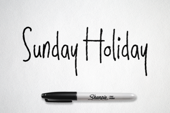 Sunday Holiday Font