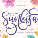 Sunkisa Font Poster 1