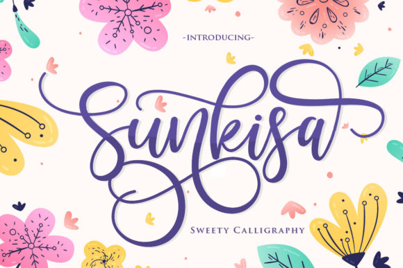 Sunkisa Font Poster 1