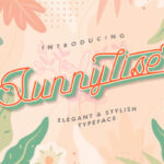 Sunnylise Font Poster 1