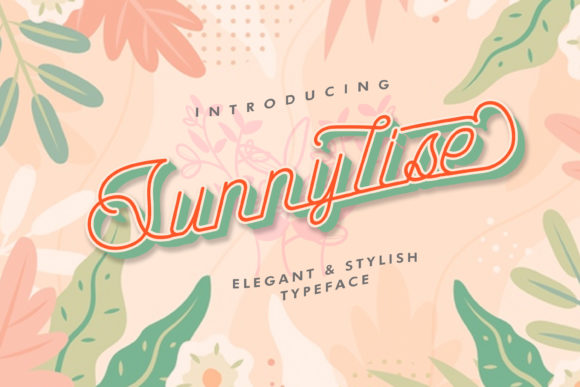 Sunnylise Font Poster 1