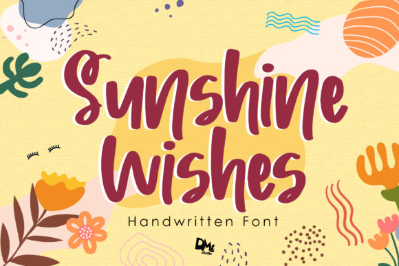 Sunshine Wishes Font Poster 1
