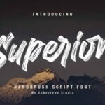 Superion Font Poster 1
