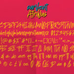 Survent Atrious Font Poster 8