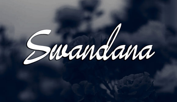 Swandana Font Poster 1