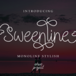 Sweenline Font Poster 1