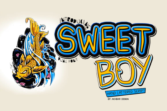 Sweet Boy Font