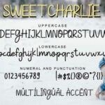 Sweet Charlie Font Poster 6