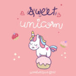 Sweet Unicorn Font Poster 1