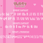 Sweety Stay at Home Font Poster 7