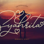 Syahrita Font Poster 1