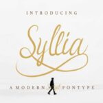 Syllia Font Poster 1