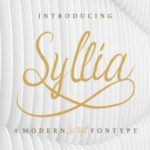 Syllia Font Poster 2