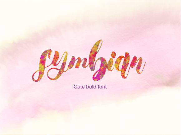 Symbian Cute Font