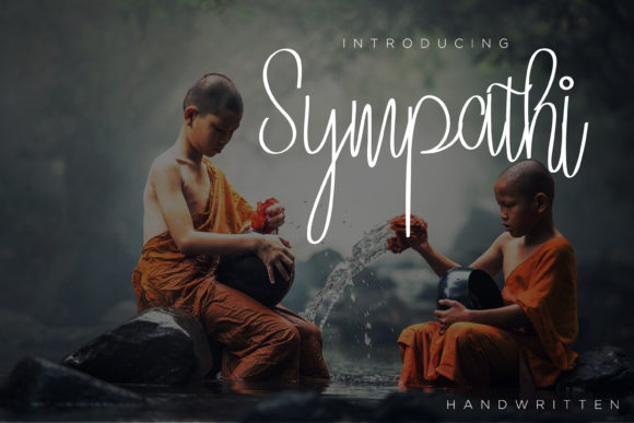 Sympathi Font Poster 1