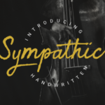 Sympathic Font Poster 1