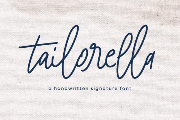 Tailorella Font Poster 1