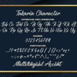 Takaria Font Poster 5