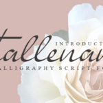 Tallenan Font Poster 1