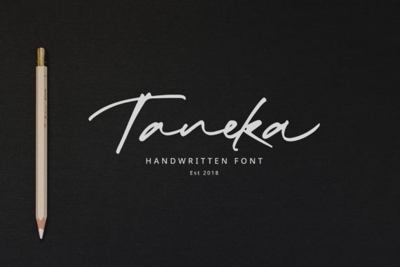 Taneka Font Poster 1