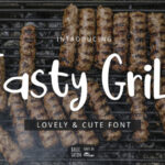 Tasty Grill Font Poster 1