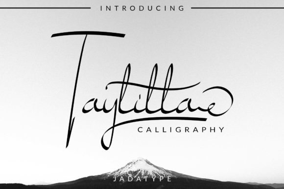 Taylilla Font Poster 1